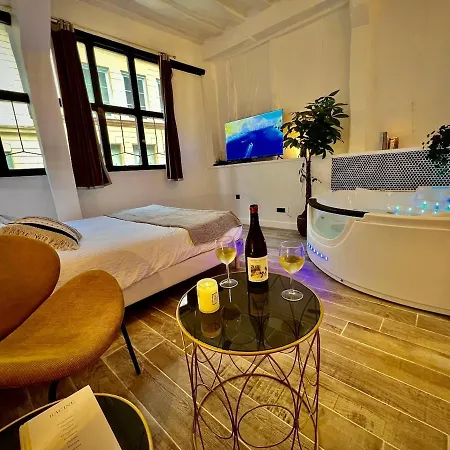 Le Corneille - Jacuzzi, Sauna & Parking Par Atypique Руан