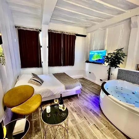 Le Corneille - Jacuzzi, Sauna & Parking Par Atypique * Ruan